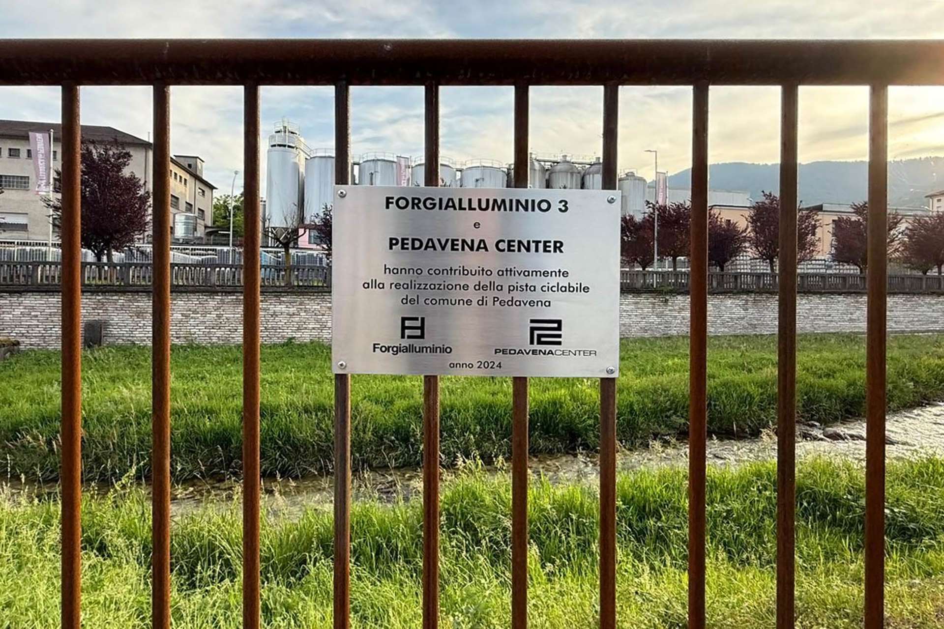 Forgialluminio - Azienda - Sostenibilità - Pista ciclabile